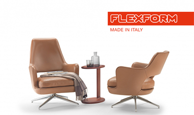 Новая модель Eliseo от фабрики Flexform.