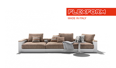 Новая модель дивана Freeport  фабрики Flexform.