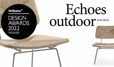  Mate и Echoes Outdoor от Flexform получили награду Wallpaper *Design Award.